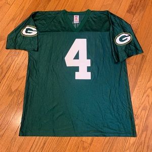 Vintage 2000s Green Day Packers Brett Favre NFL Jersey